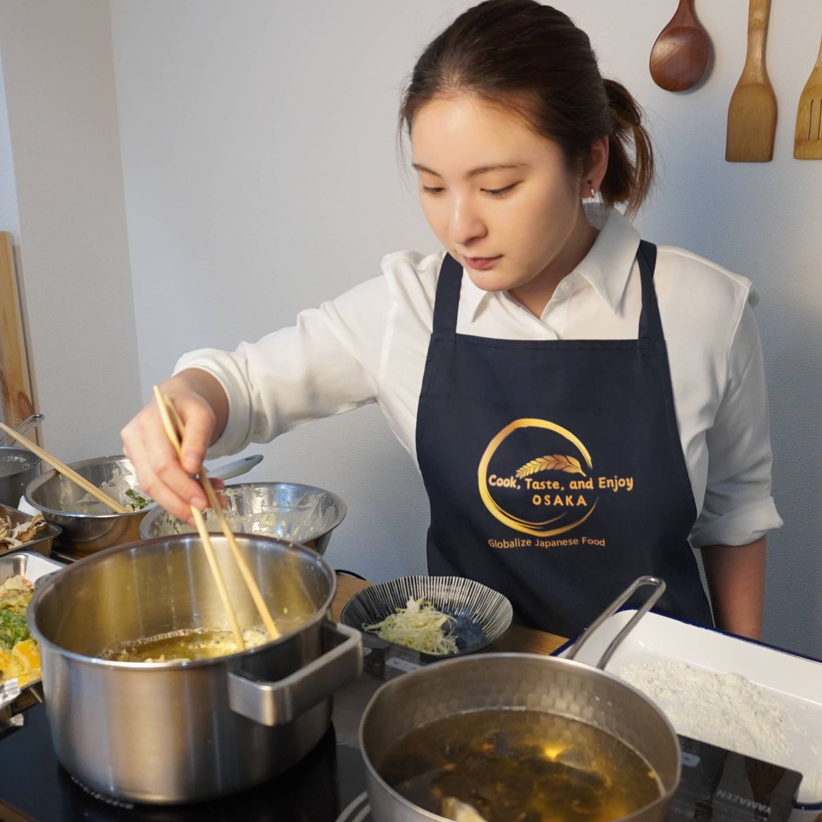 Flavors of Osaka: Home Cooking Class with 2 Menu Choices