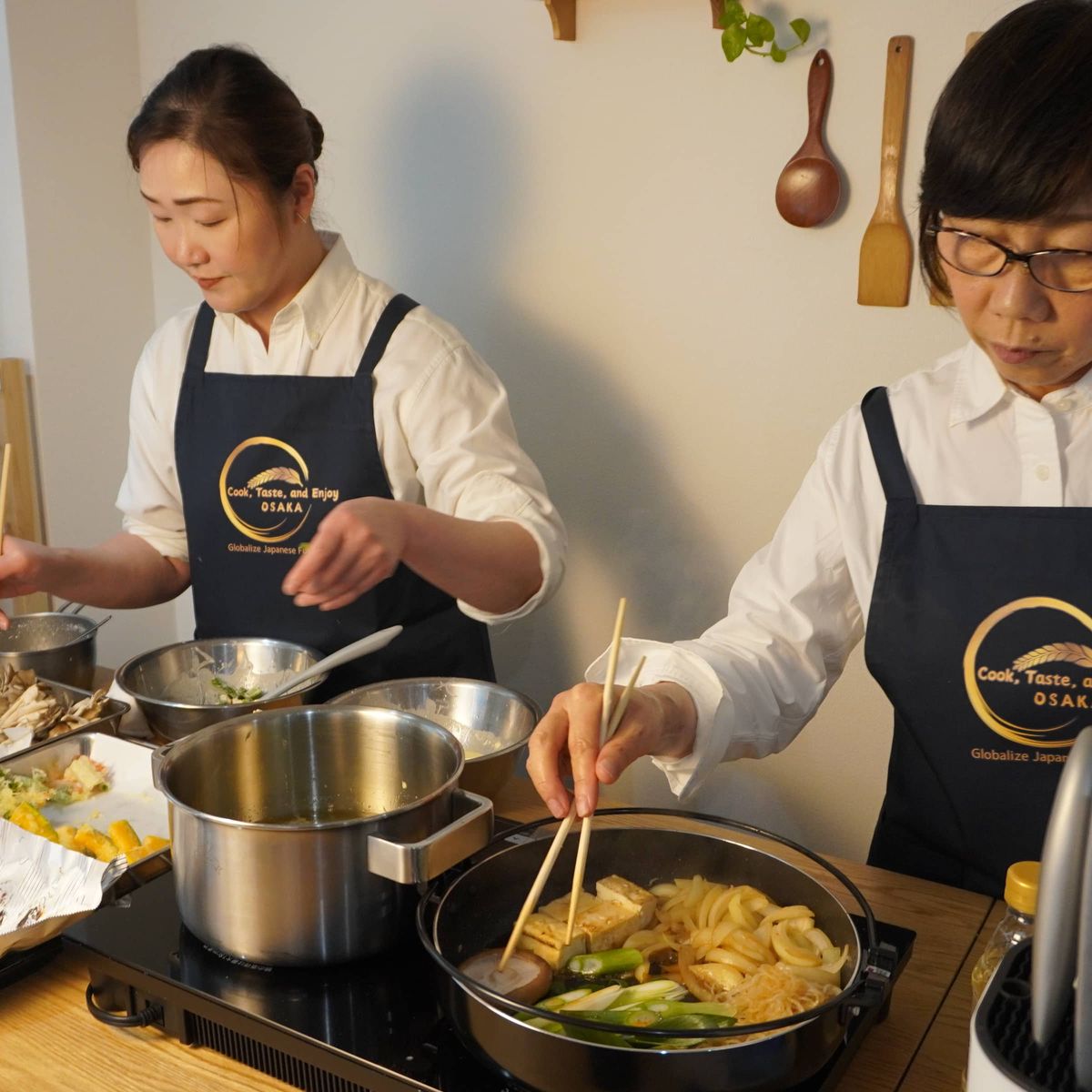 Flavors of Osaka: Home Cooking Class with 2 Menu Choices