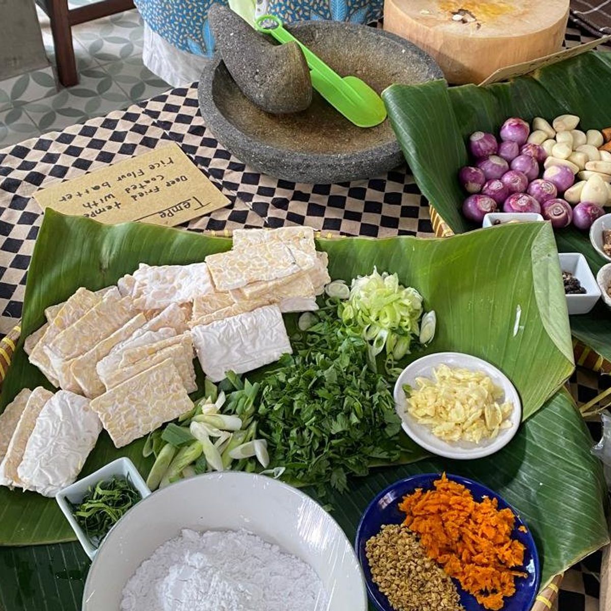 Indonesian Tempeh & Home-Style Cooking Experience