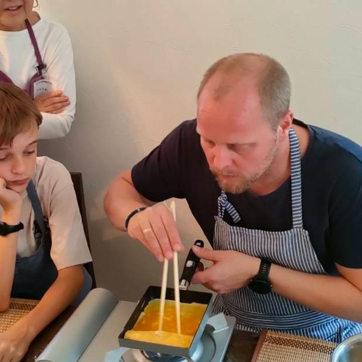 Traditional Japanese Sushi Rolls & Japanese Rolled Omelette Making with a Pro Chef + Local Supermarket Tour