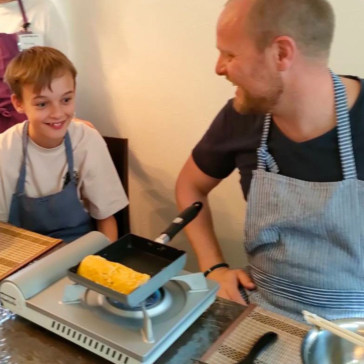 Traditional Japanese Sushi Rolls & Japanese Rolled Omelette Making with a Pro Chef + Local Supermarket Tour