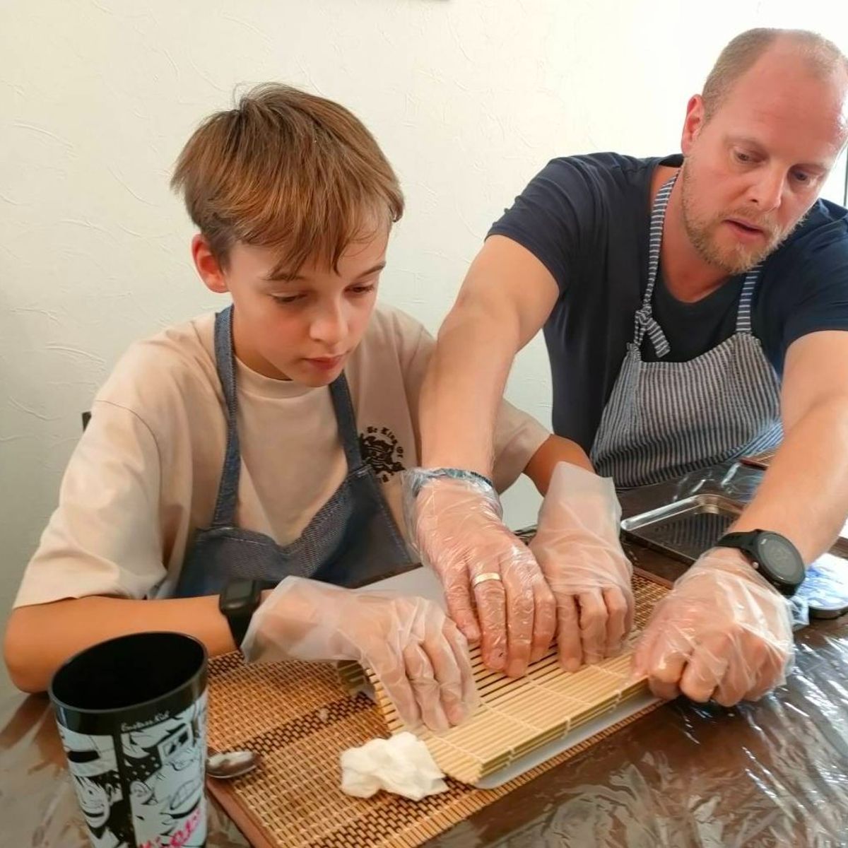 Traditional Japanese Sushi Rolls & Japanese Rolled Omelette Making with a Pro Chef + Local Supermarket Tour