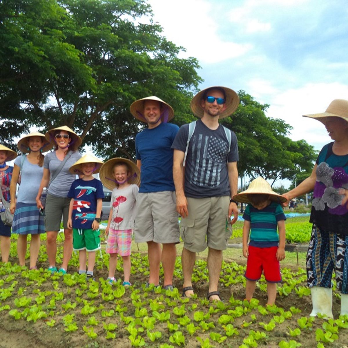 Vietnamese Home Cooking Class with Farming, Market Tour, and Coffee Tasting