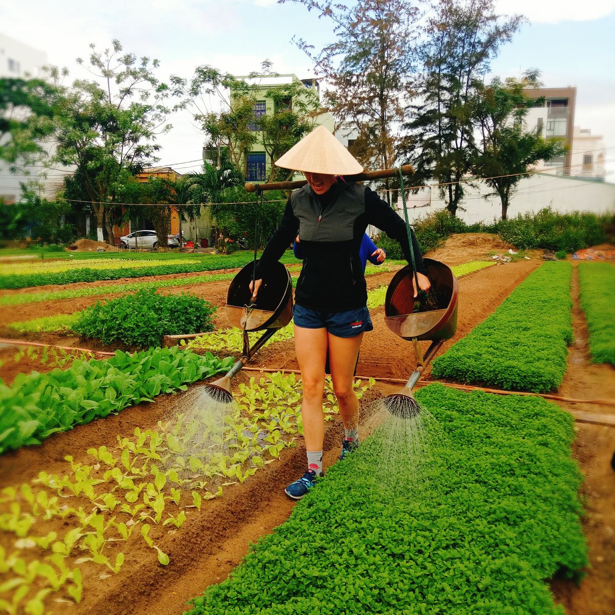 Vietnamese Home Cooking Class with Farming, Market Tour, and Coffee Tasting