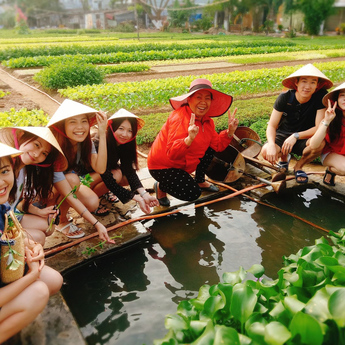 Vietnamese Home Cooking Class with Farming, Market Tour, and Coffee Tasting