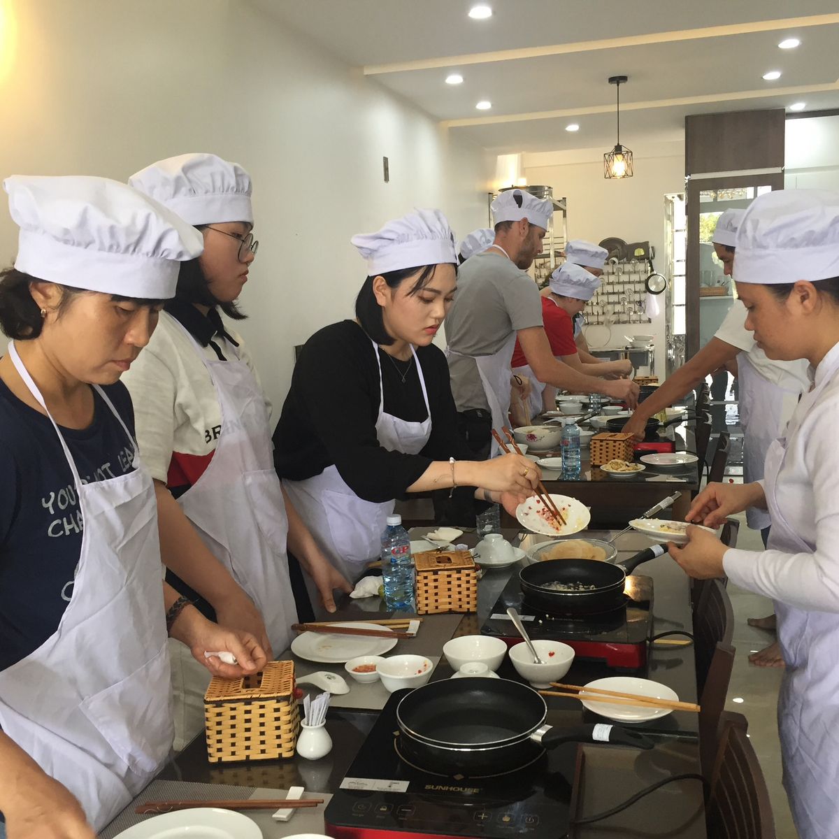 Cooking Class with Farming Experience and Market Tour in Danang
