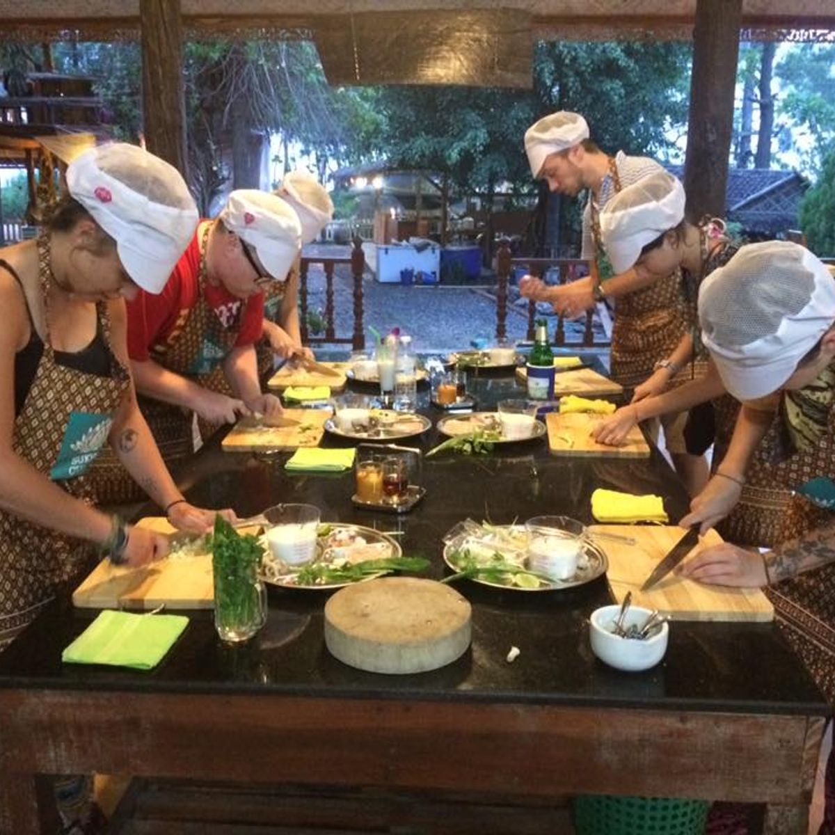 Dinner Cooking Program with Thai Master Chef at Sukho Cuisine Koh Lanta