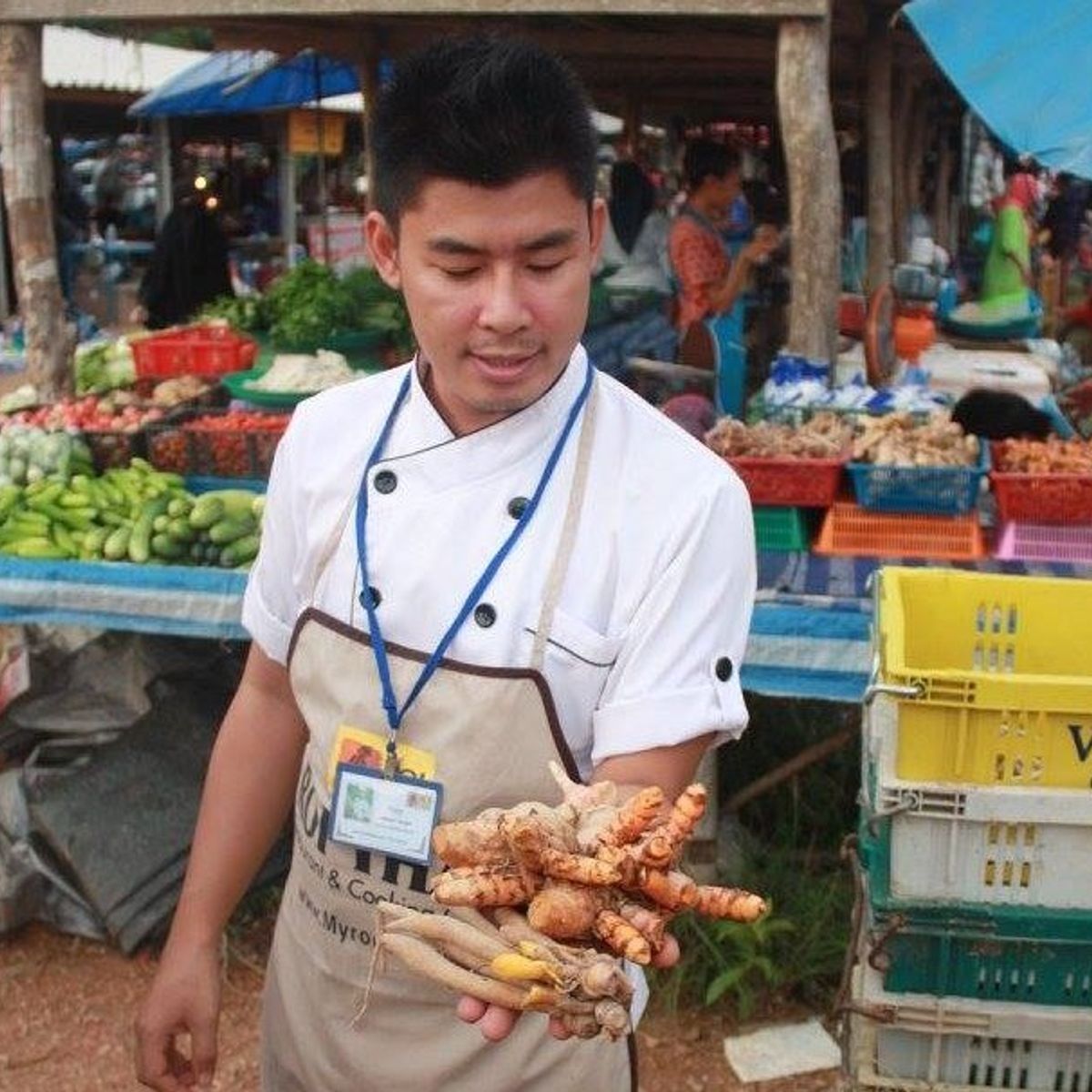 Morning Cooking Program with Market Tour with Thai Master Chef at Sukho Cuisine Koh Lanta