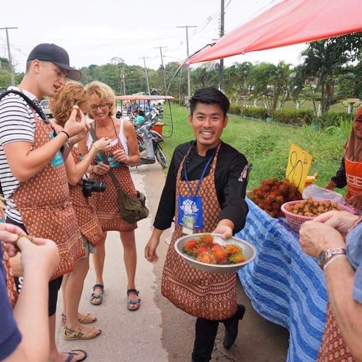 Morning Cooking Program with Market Tour with Thai Master Chef at Sukho Cuisine Koh Lanta