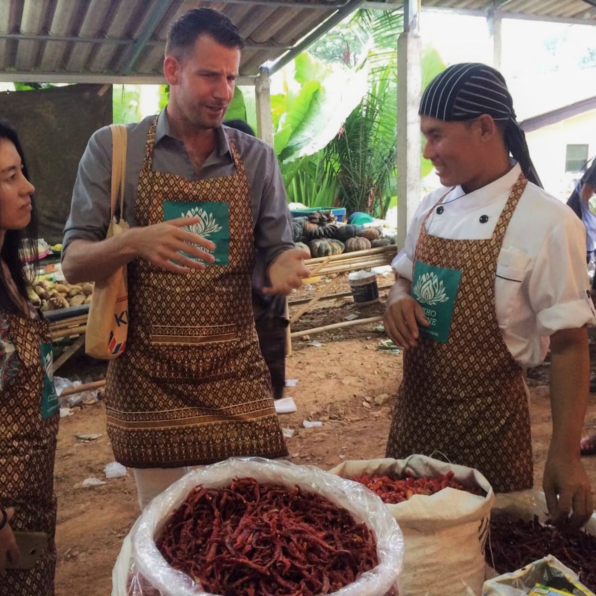 Morning Cooking Program with Market Tour with Thai Master Chef at Sukho Cuisine Koh Lanta