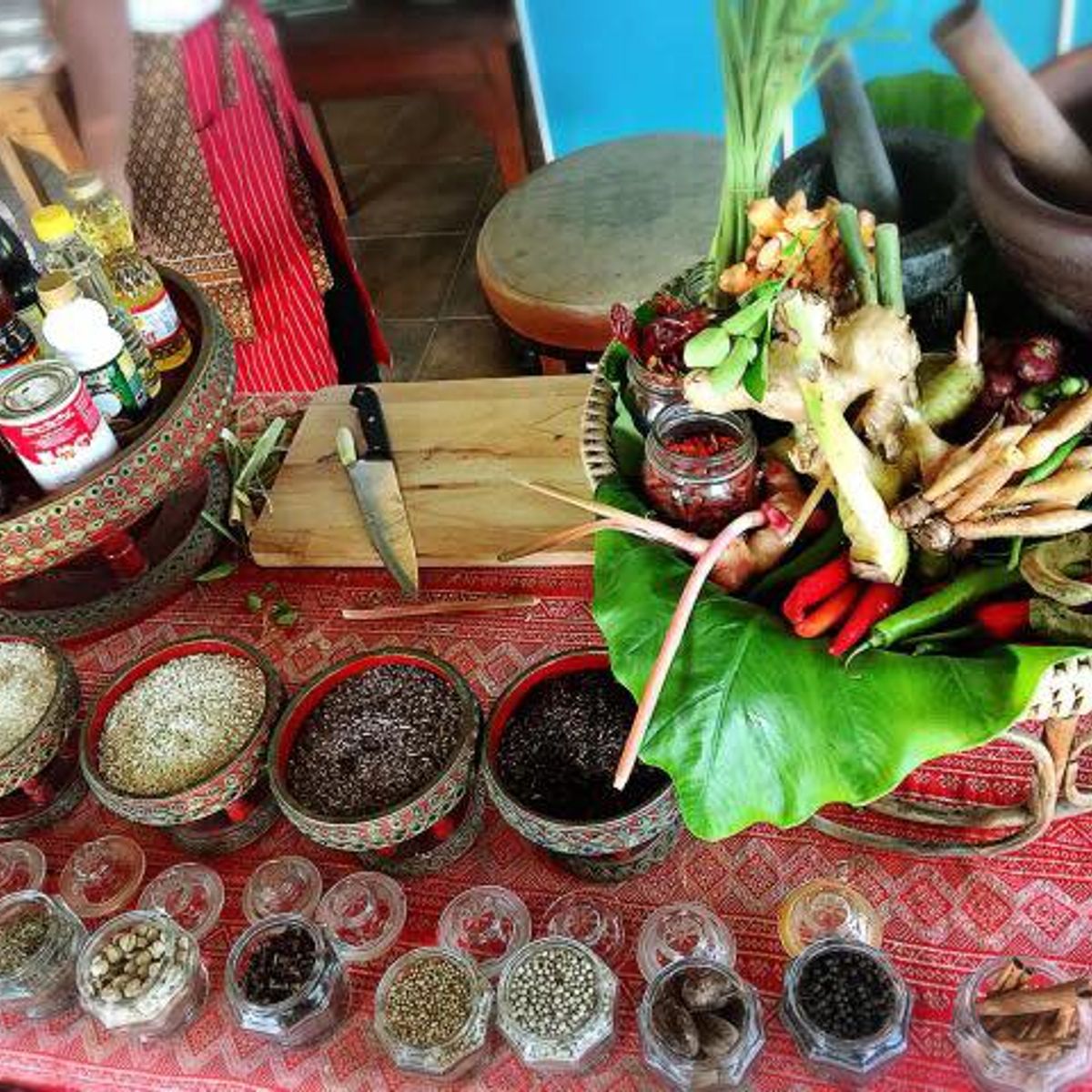 Morning Cooking Program with Market Tour with Thai Master Chef at Sukho Cuisine Koh Lanta