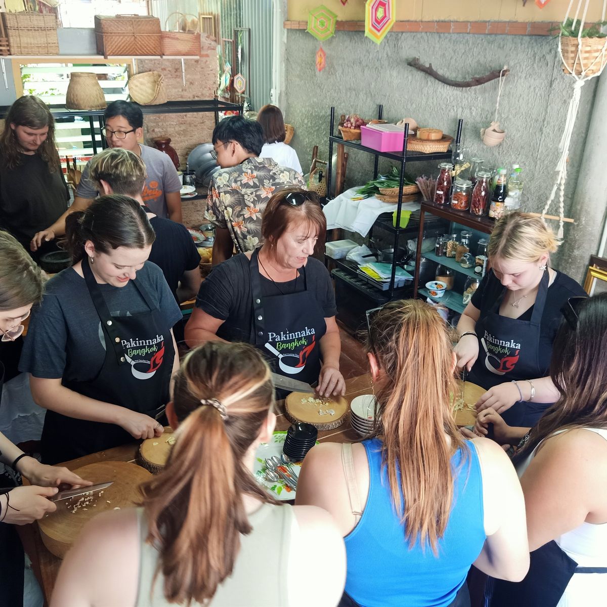 Discover Authentic Thai Flavors: A Rooftop Cooking Adventure in Bangkok
