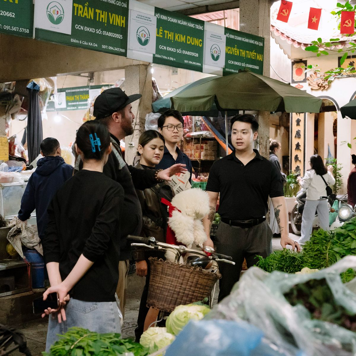 Découvrez les saveurs véganes d'Hanoï : visite du marché et atelier de cuisine pratique