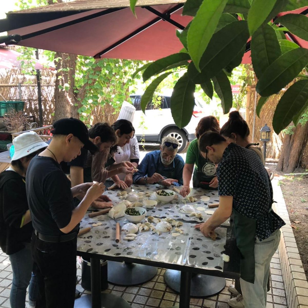 Hand-Pulled Noodles or Three-Colored Soup Dumplings Class with Wet Market Tour