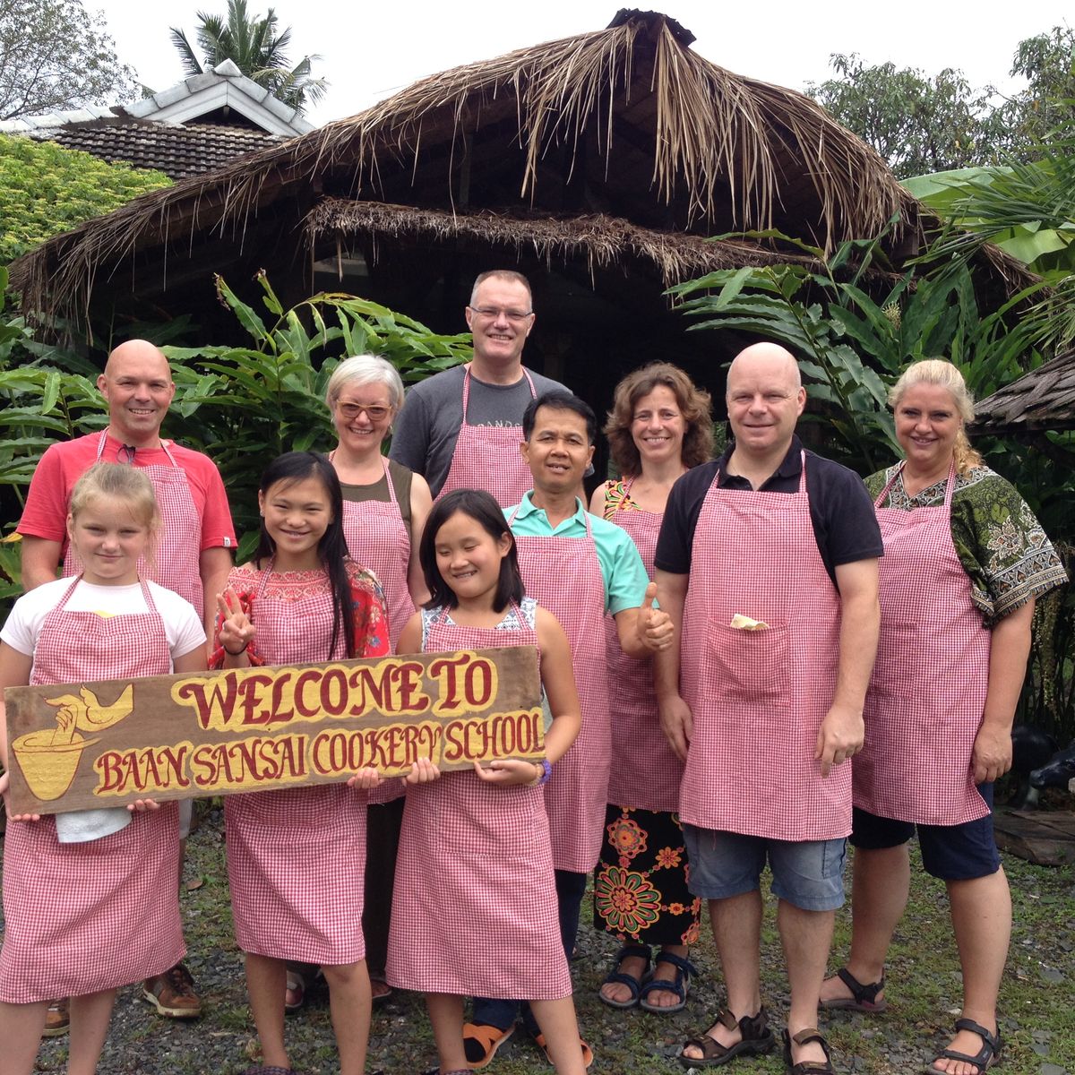 Authentic Thai Cooking in a Garden with Easy and Simple Recipe