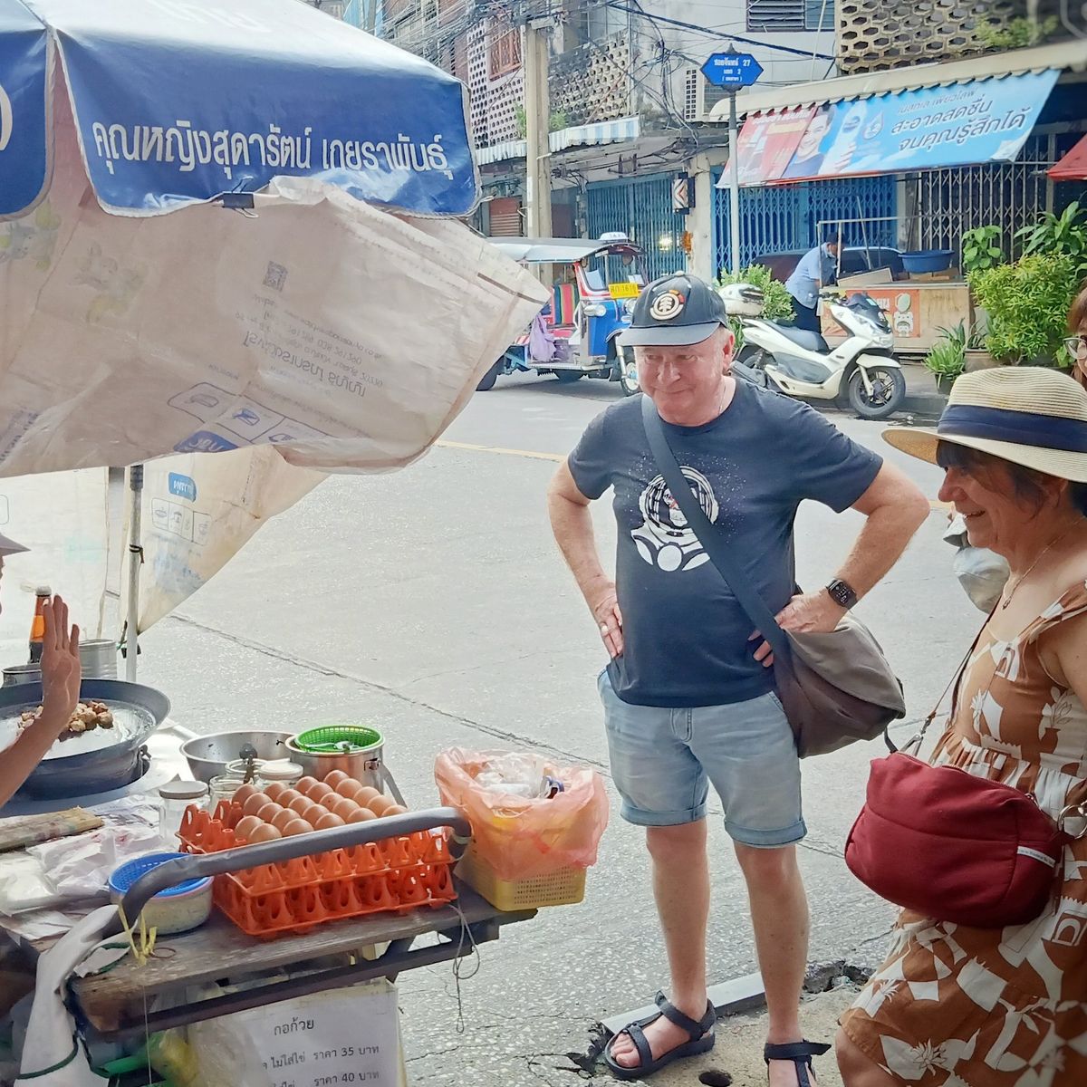 Taste of Bangkok: Street Food, Local Stories & Market Tour by Tuk-Tuk