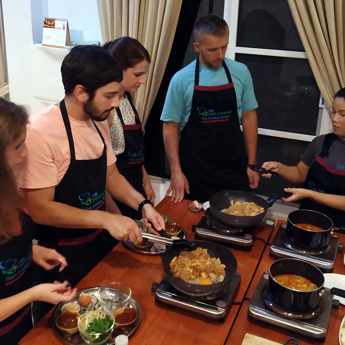 Engaging Hands-On Authentic Thai Cooking Class