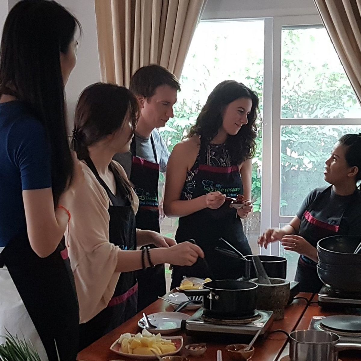 Engaging Hands-On Authentic Thai Cooking Class