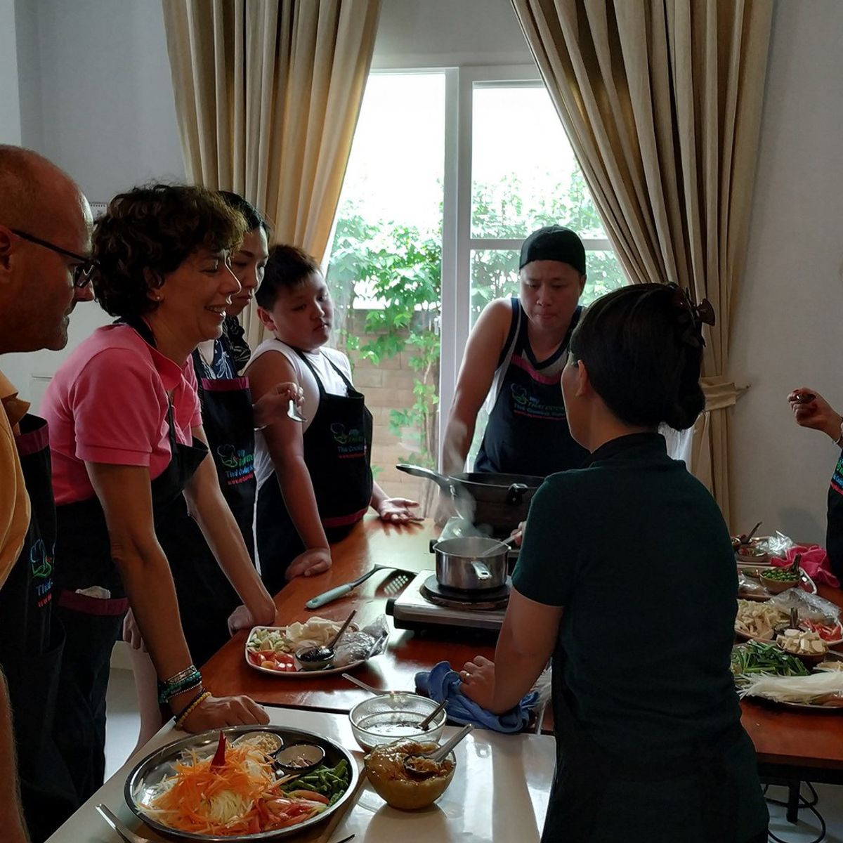 Engaging Hands-On Authentic Thai Cooking Class
