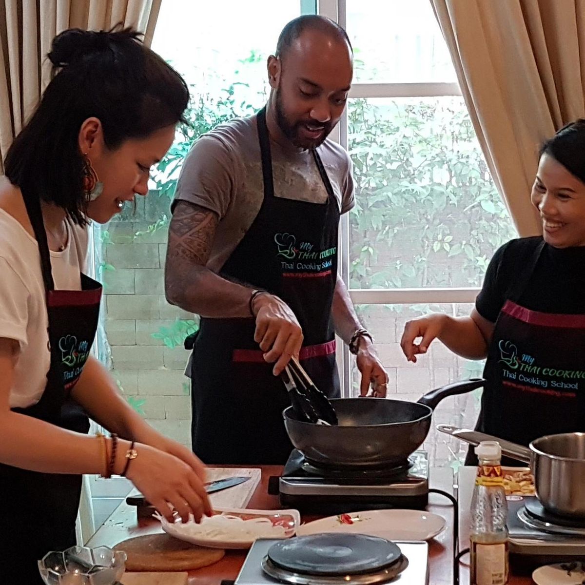 Engaging Hands-On Authentic Thai Cooking Class