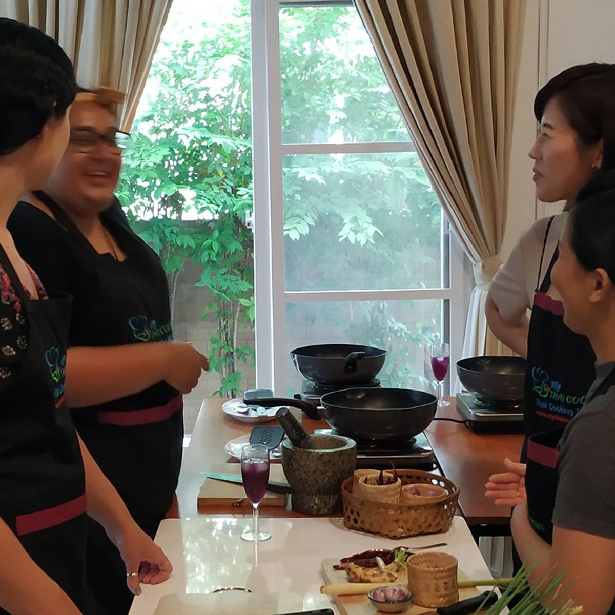 Engaging Hands-On Authentic Thai Cooking Class