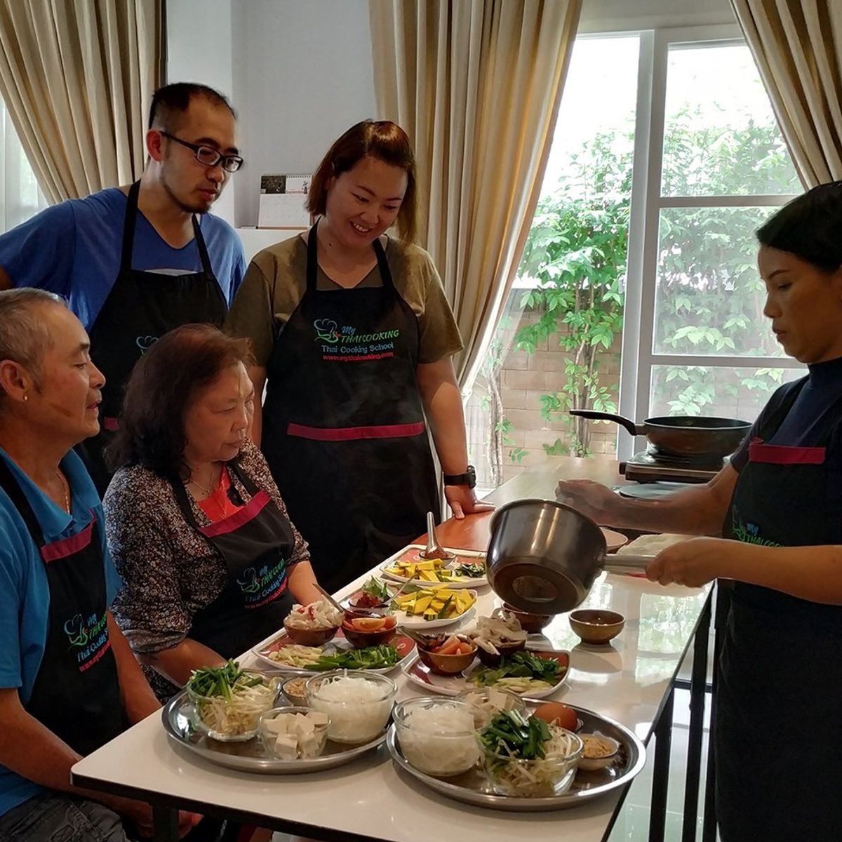Engaging Hands-On Authentic Thai Cooking Class