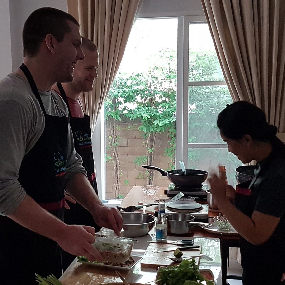 Engaging Hands-On Authentic Thai Cooking Class