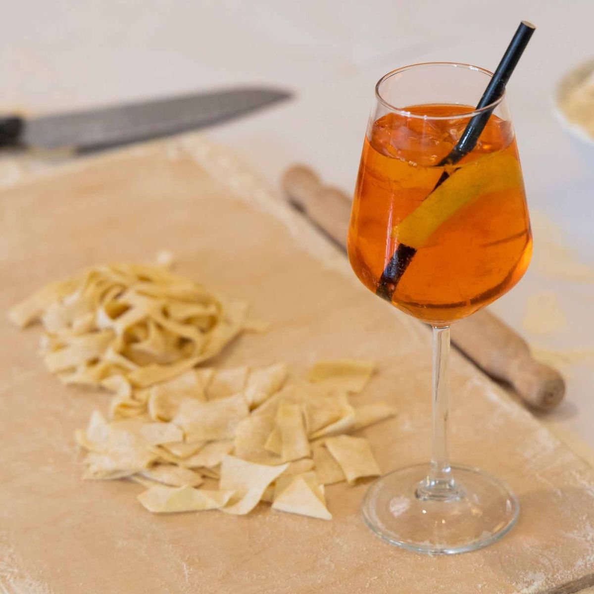 Enjoy Spritz and Pasta Making in Piazza Navona – Workshop of Spritz and Pasta