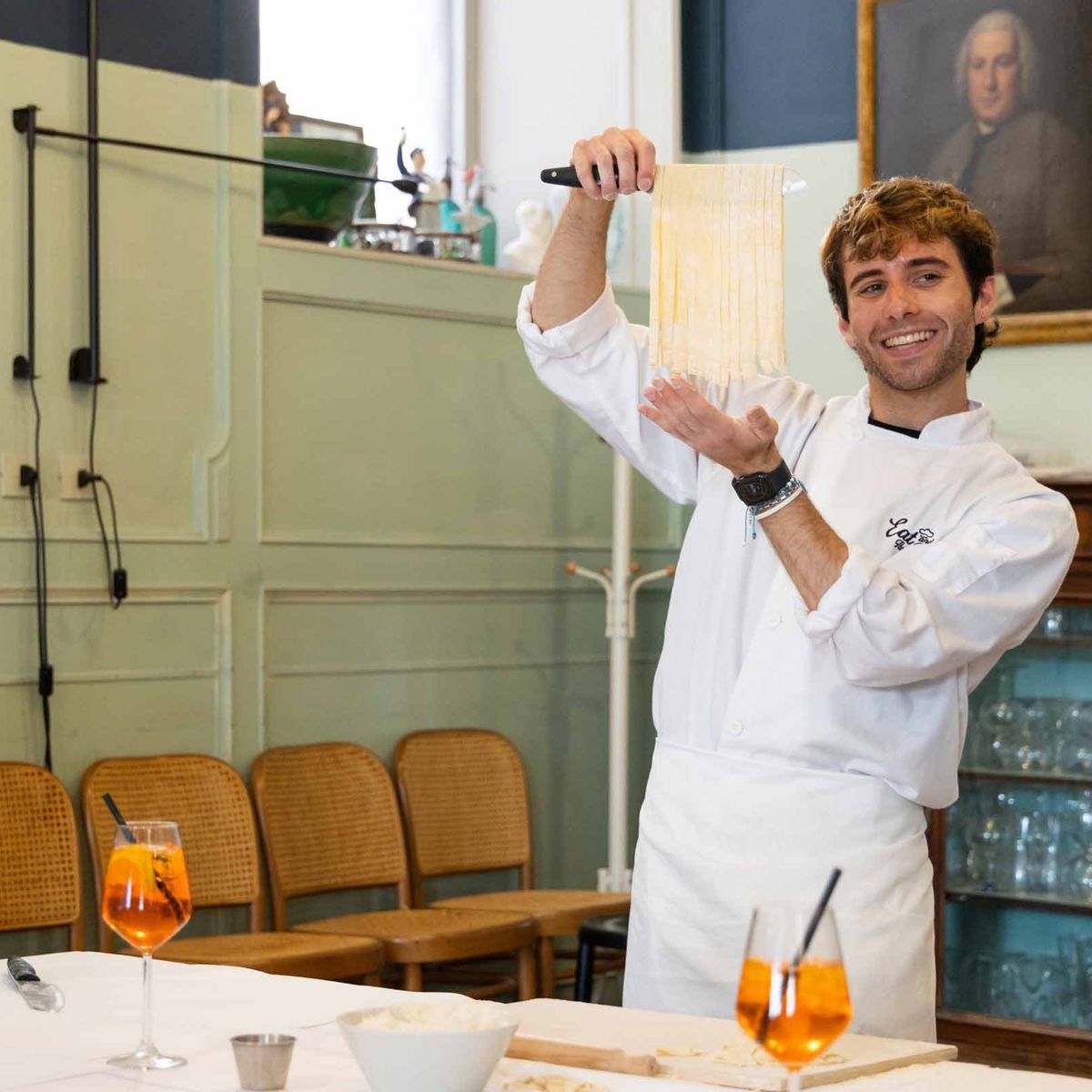 Enjoy Spritz and Pasta Making in Piazza Navona – Workshop of Spritz and Pasta
