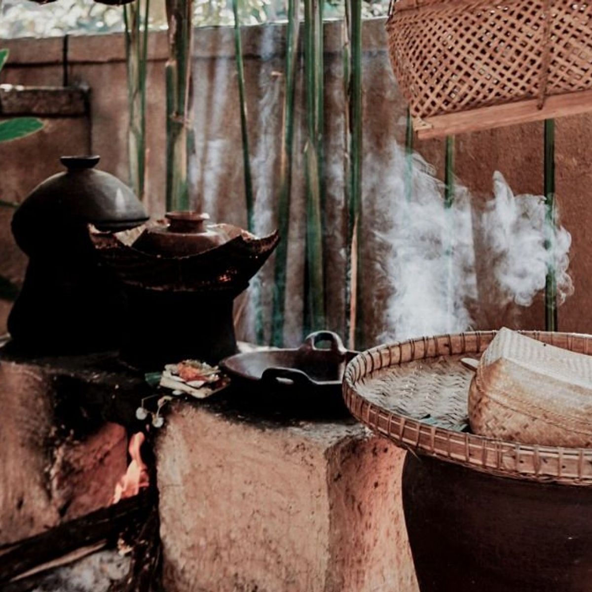 Scenic Balinese Cooking Class and Market Tour in Ubud Countryside