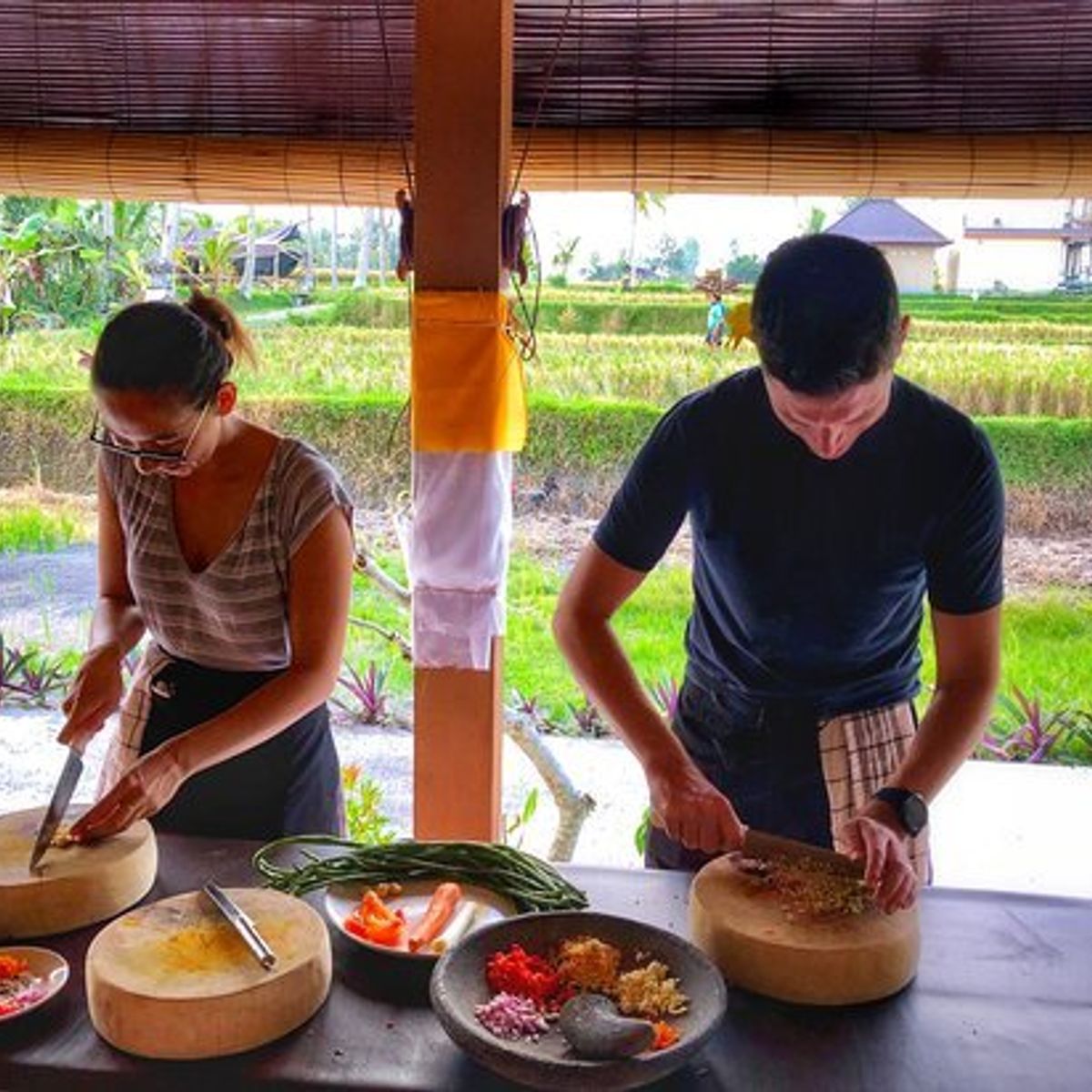Experience The Beauty Of Bali Nature with Traditional Cooking Class and Market Tour