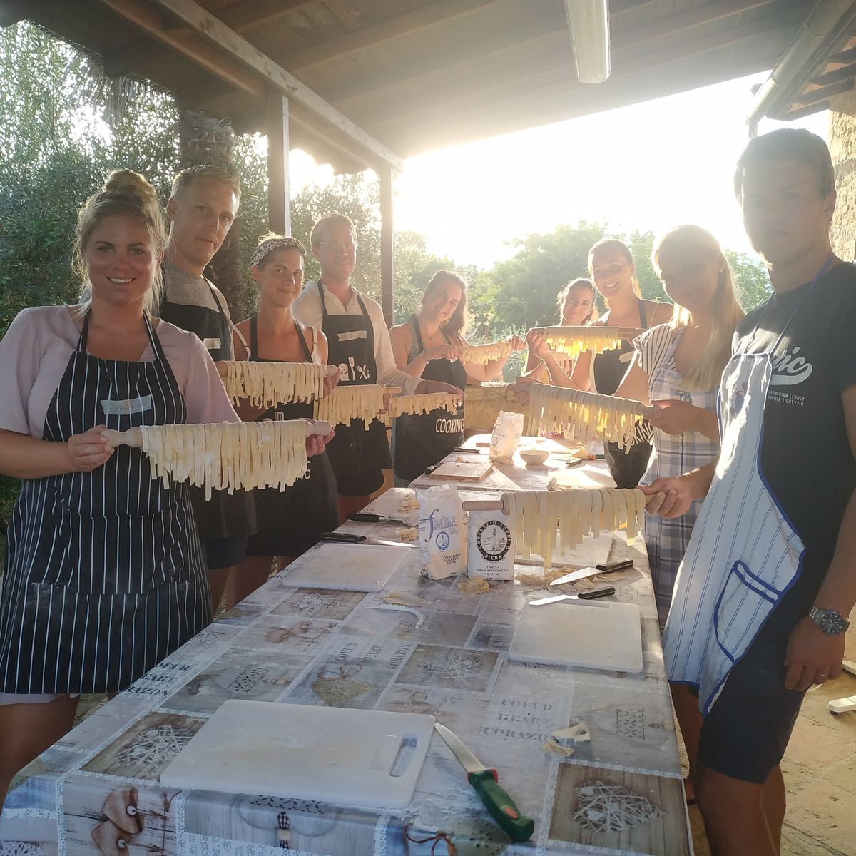 3-Course Cooking Class in Beautiful Tuscan Countryside by Chef and Sommelier