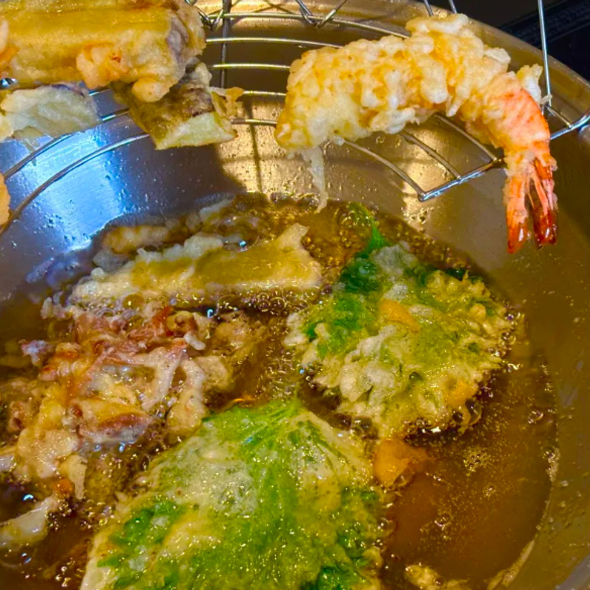 Cours de cuisine tempura pour toute la famille à Osaka