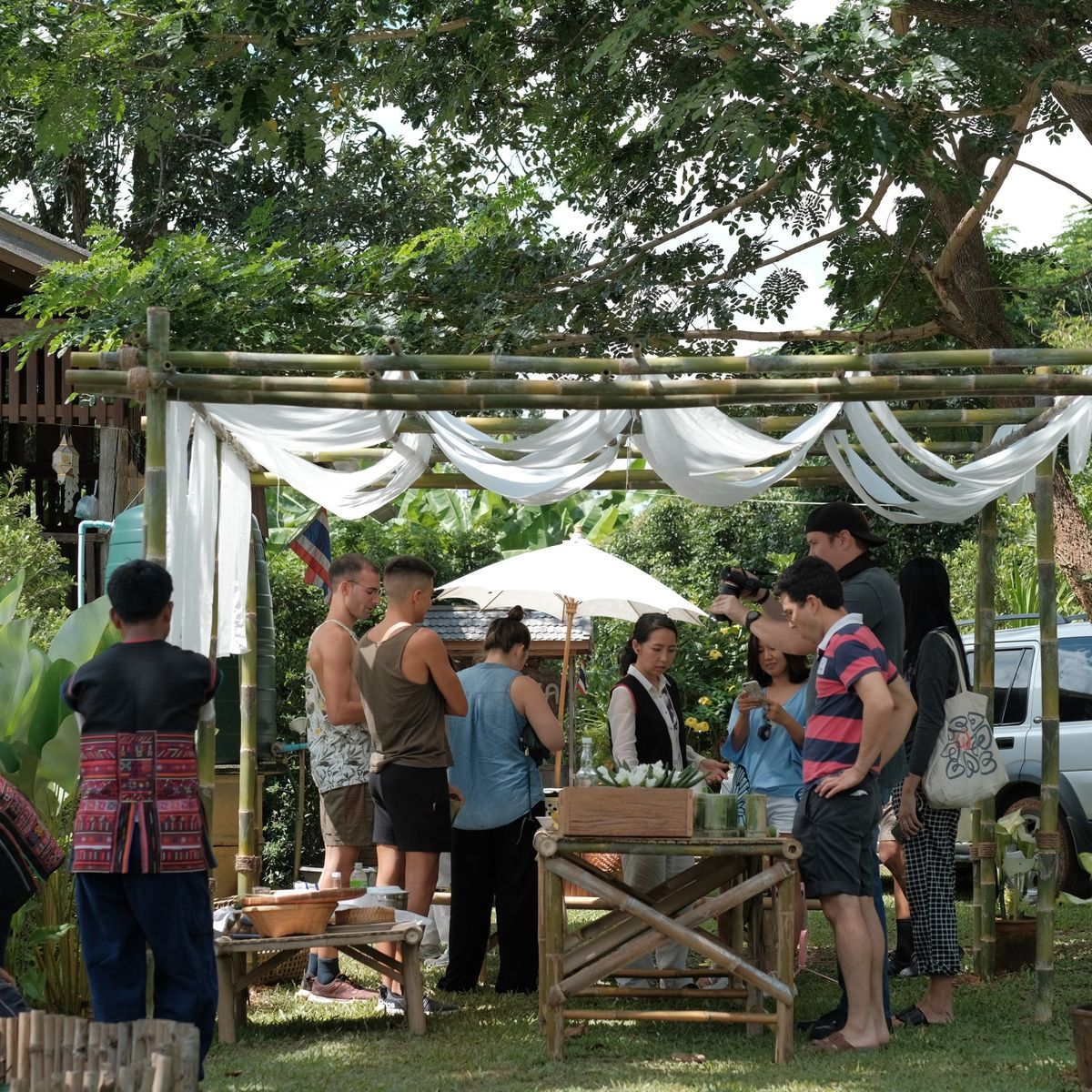 Farm to Table: Cooking at Organic Farm in Chiang Mai Forest