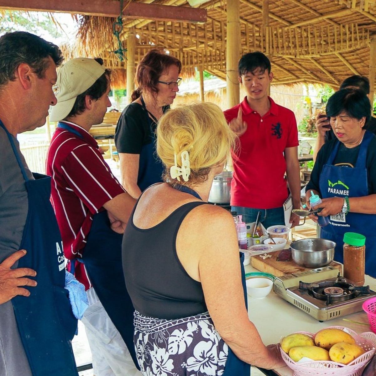 Expérience de cuisine bio à la ferme d'une demi-journée à Chiang Mai
