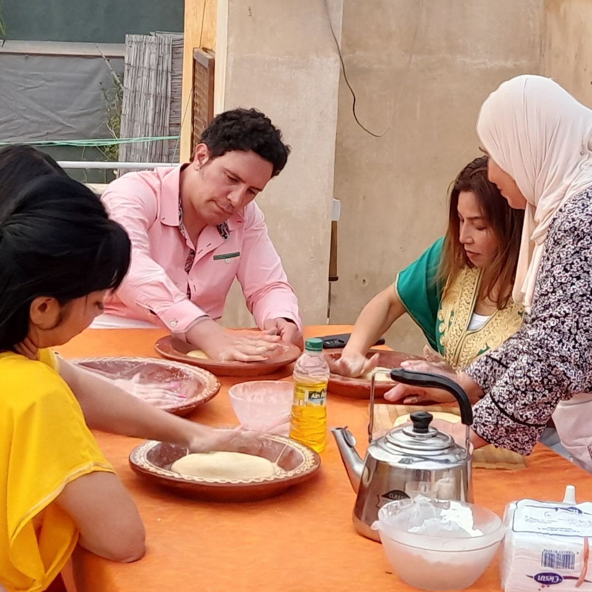 Rooftop Cooking Class in Medina with Grandmother Fatima