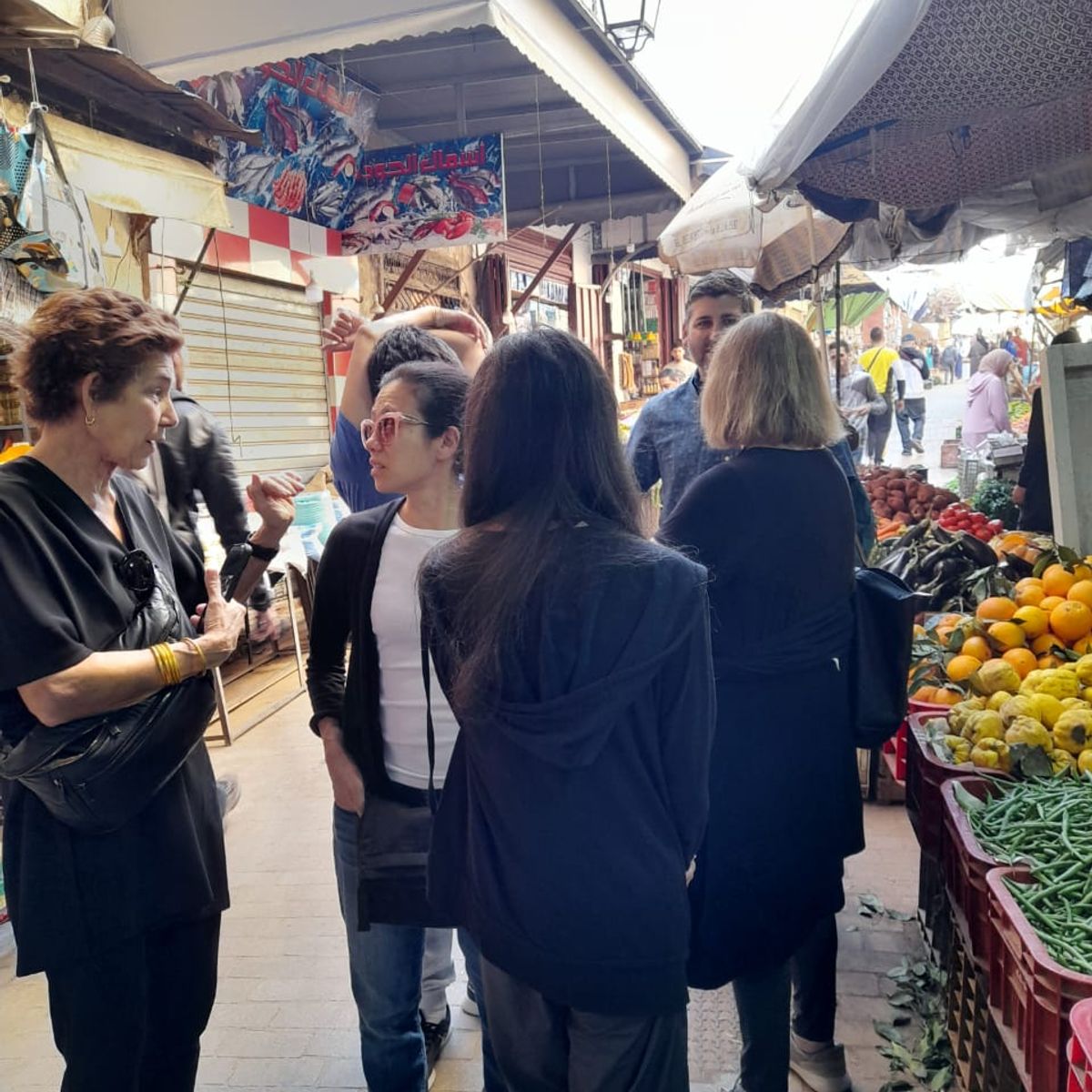 Rooftop Cooking Class in Medina with Grandmother Fatima