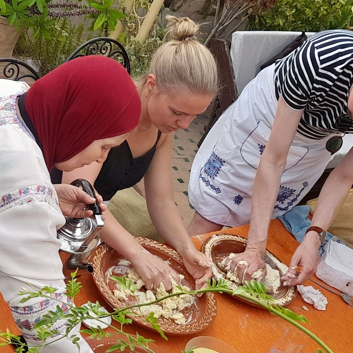 Rooftop Cooking Class in Medina with Grandmother Fatima
