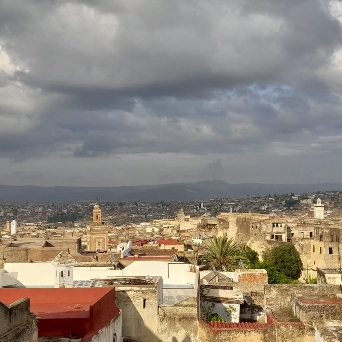 Rooftop Cooking Class in Medina with Grandmother Fatima