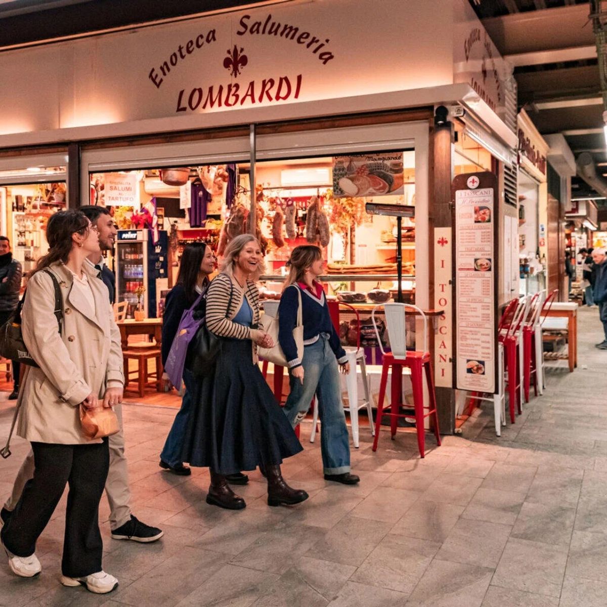 Florence Central Market Food Tour Experience
