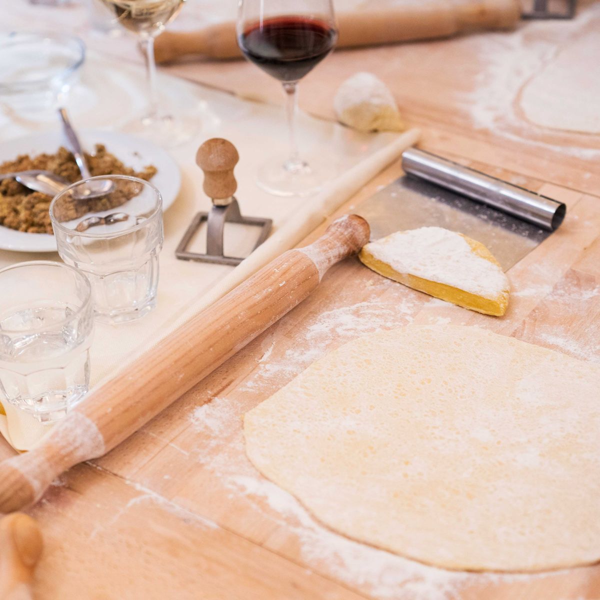 Florence Cooking Class: Handmade Pasta & Tiramisu with Unlimited Wine