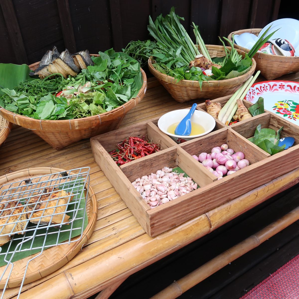 Traditional Lanna Cultural Tour and Organic Cooking Class