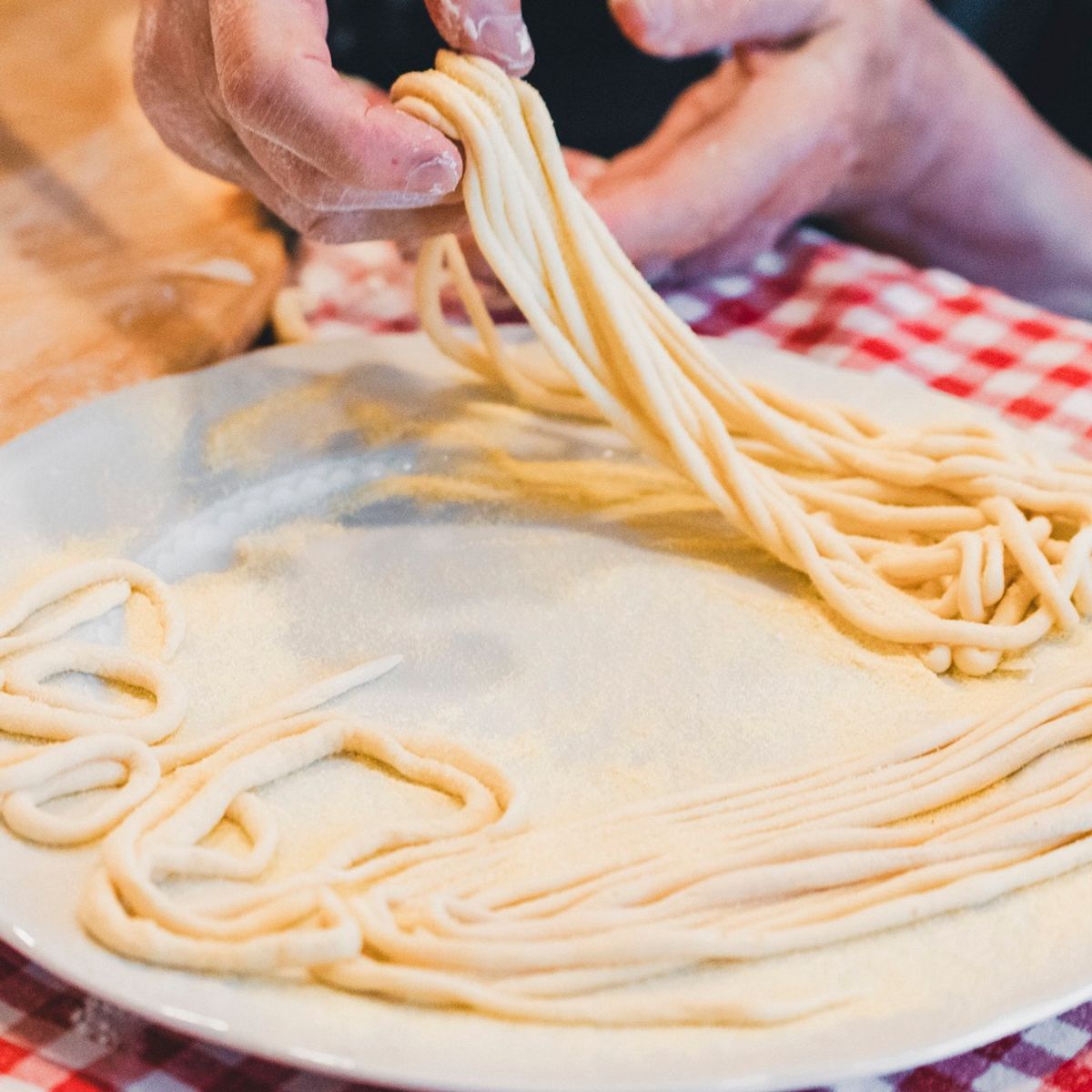 Fresh Handmade Pici and Pasta in Montepulciano Morning Class