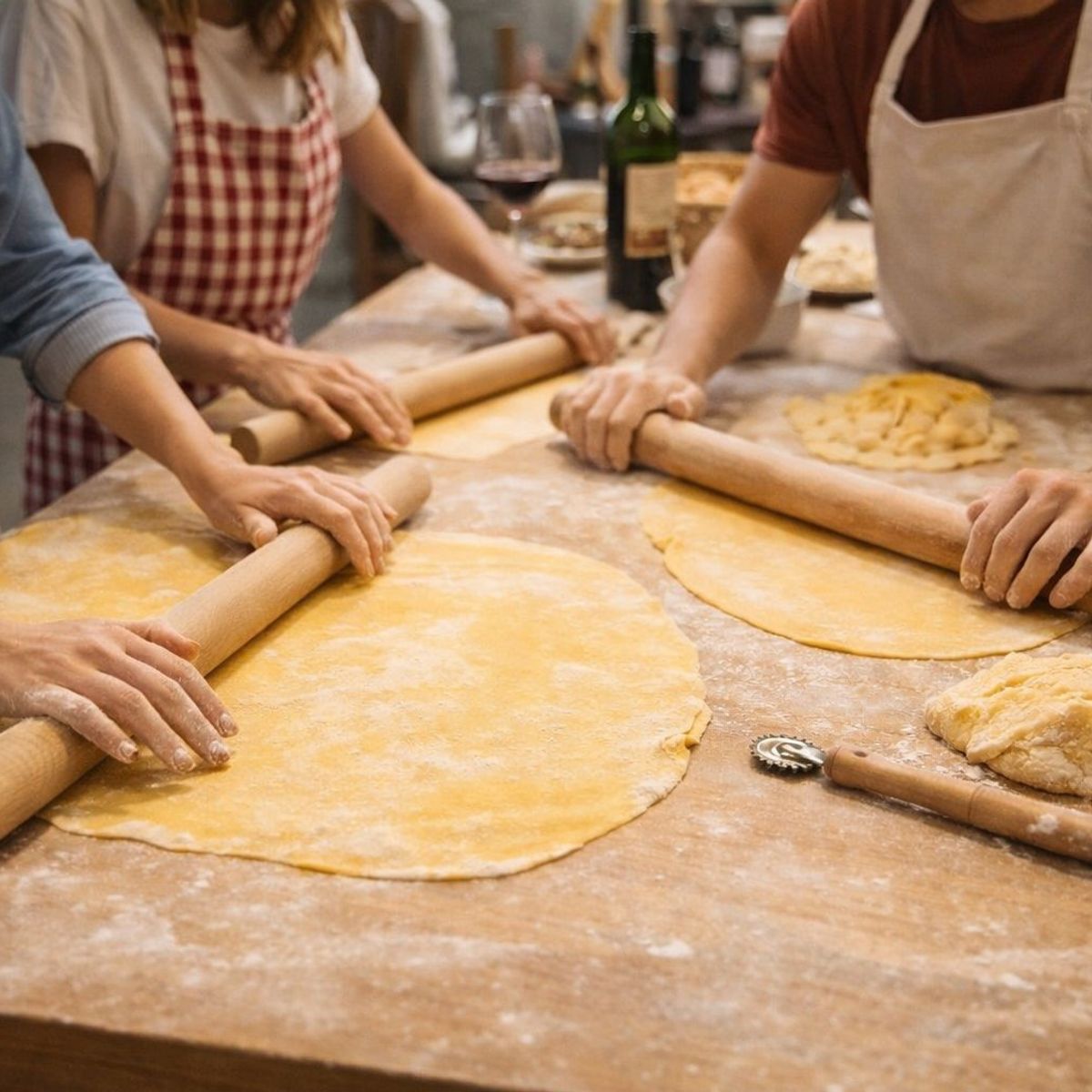 Fresh Pasta Class in Bologna: Tagliatelle Making Experience