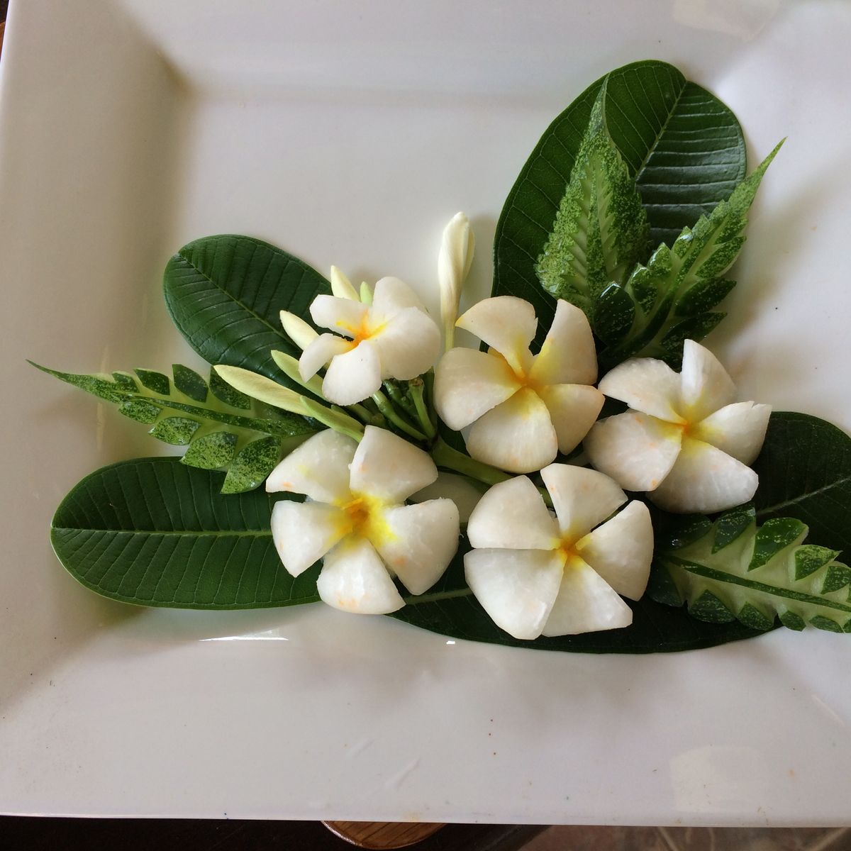 Fruit And Vegetable Carving program with Thai Master Chef at Sukho Cuisine Koh Lanta
