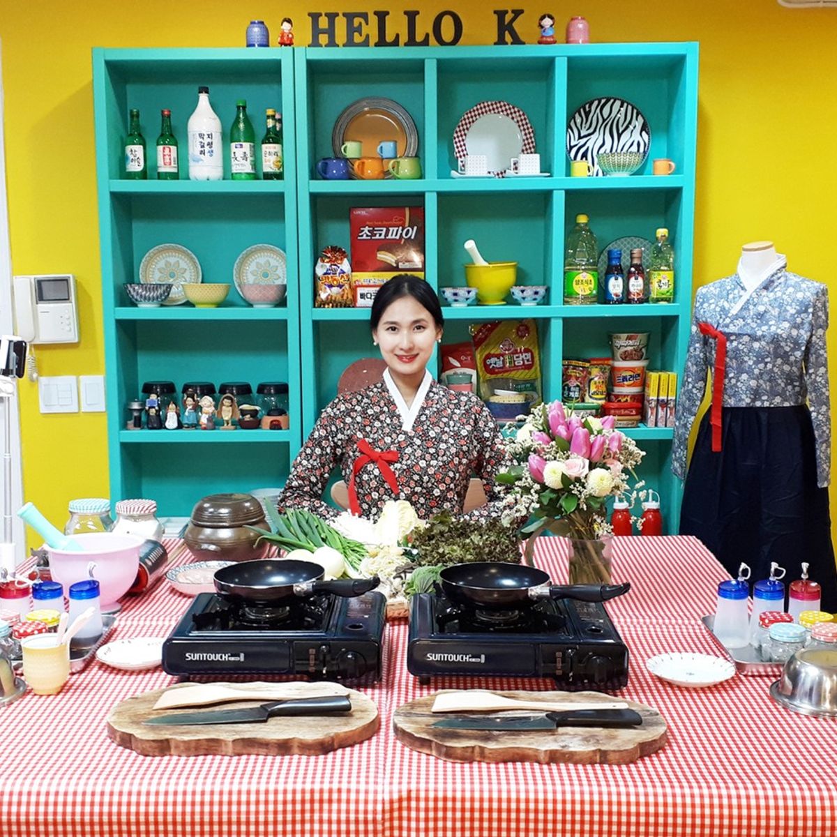 Full-Course Meal Korean Cooking Class with Local Market Tour and Culture Experience