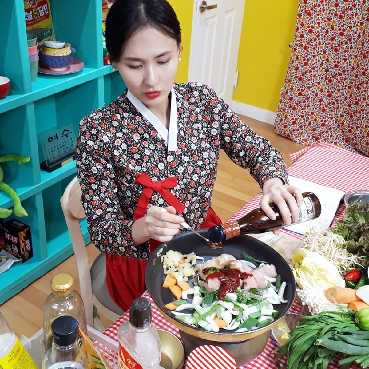 Full-Course Meal Korean Cooking Class with Local Market Tour and Culture Experience