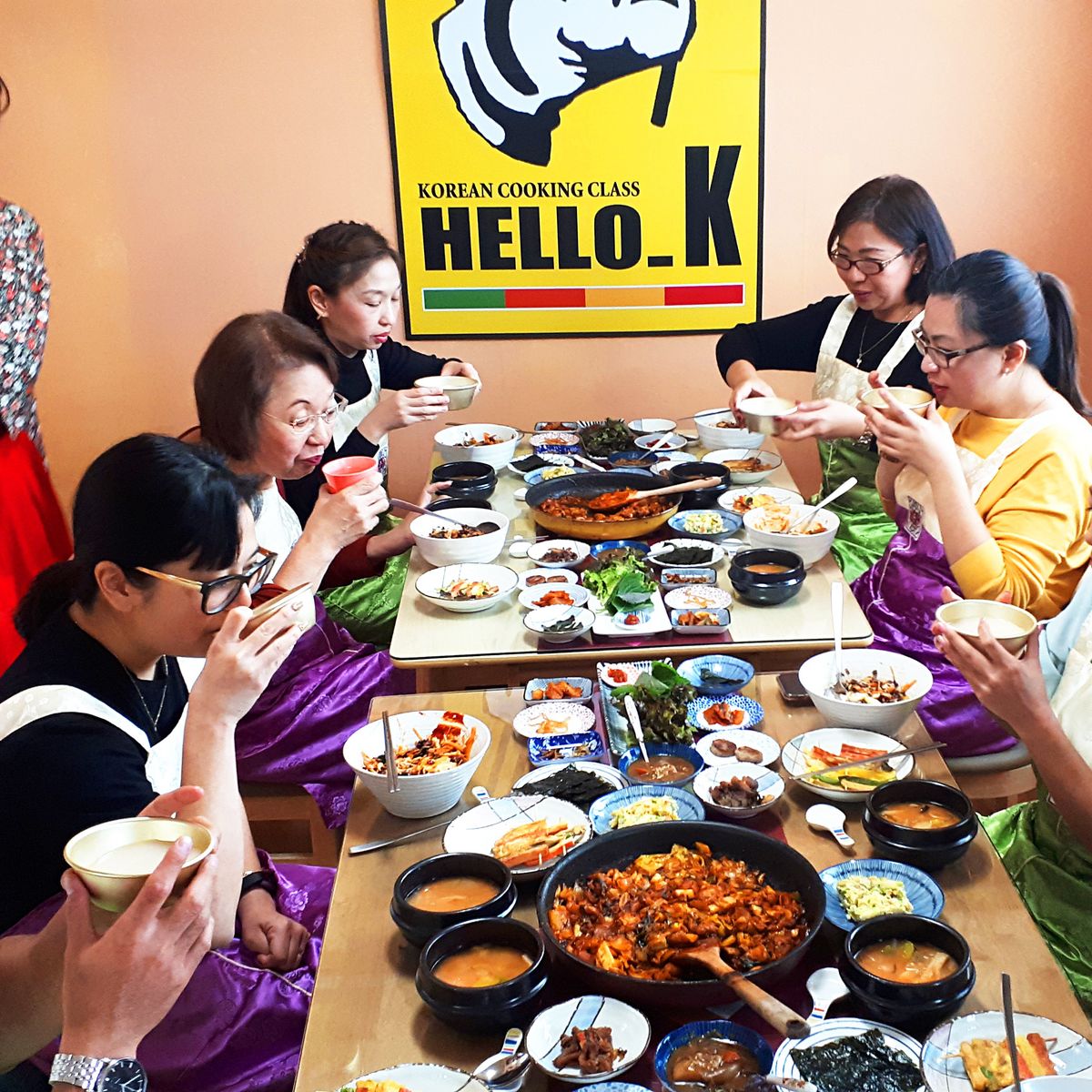 Full-Course Meal Korean Cooking Class with Local Market Tour and Culture Experience