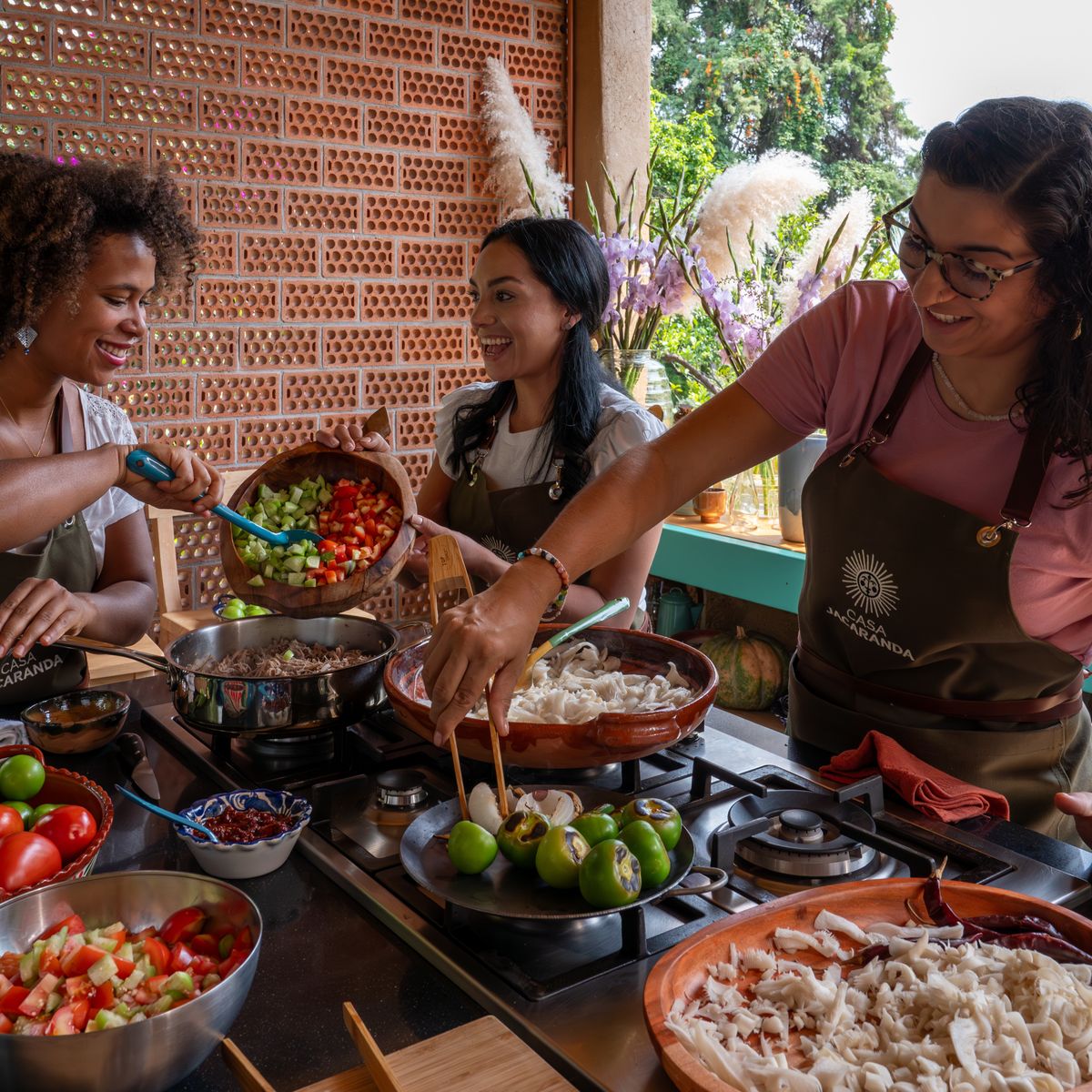 Garden-to-Table Cooking Experience: Traditional Mexican Cuisine