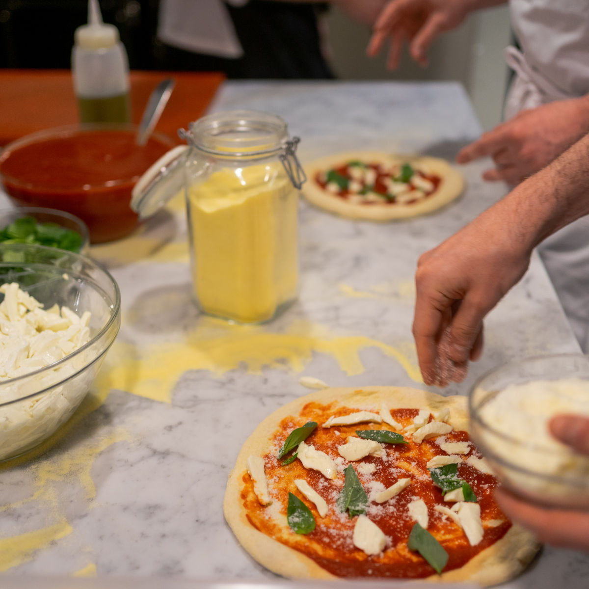 Gelato and Pizza Cooking Class in Milan